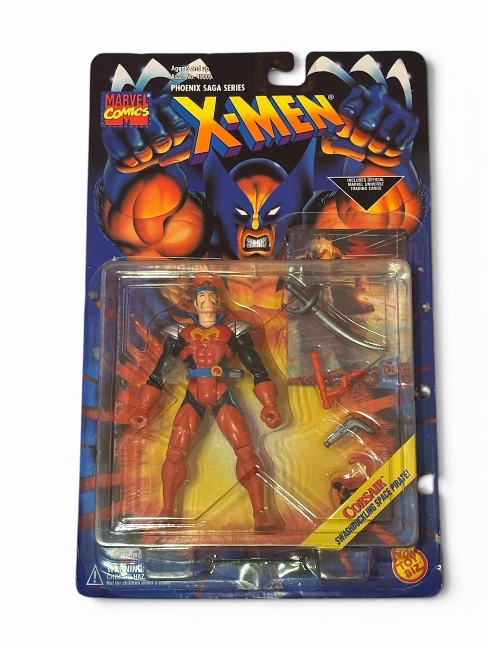 Vintage 1995 Toy Biz Marvel X-Men Phoenix Saga Series Corsair Action Figure NIB
